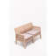 Cardamom Rectangle Aluminum Loveseat