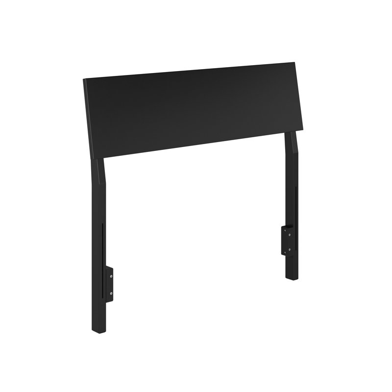  Bradford Wood Adjustable Panel Headboard, Twin, Black