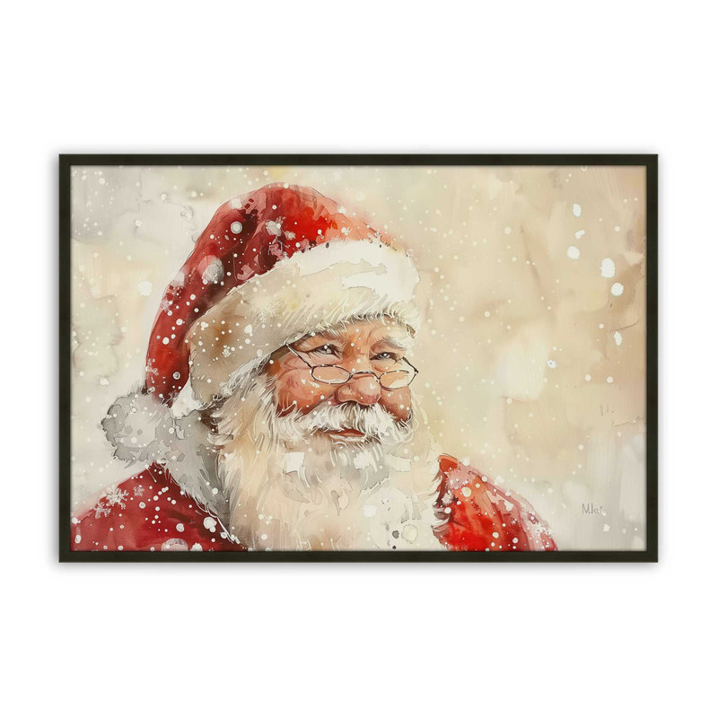 «Merry Whispers», reproduction d'art, 8 po x 10 po, Noir satiné