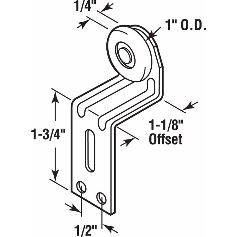 Prime-Line Back Closet Door Roller | Wayfair