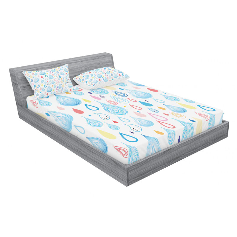 Microfiber Sheet Set, Full Sheet Set with Fitted Sheet