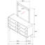 Commode 6 tiroirs Winston