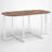 7 - Piece Dining Set, Space-Saving Compact Design, Contemporary Modern, Dining Room