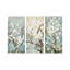 Triptych In Bloom - Painting on Canvas-940659015-965390942