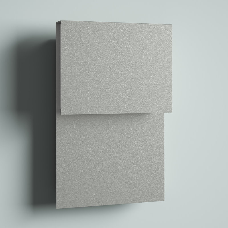 Dale LED Wall Light, Silver
