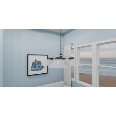 Artiola 4-Light Matte Black Pendant Light