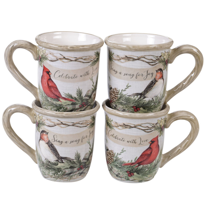 Ensemble de 4 tasses 18 oz