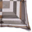 Ensemble de 4 housses de coussin en lin brodées de style scandinave 20 x 20 - Cadeau de décoration de Noël moderne