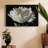WHITE PEONY-Gallery Wrapped Canvas-457515149