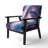 Jerimy colorful Upholstered Armchair-526984233