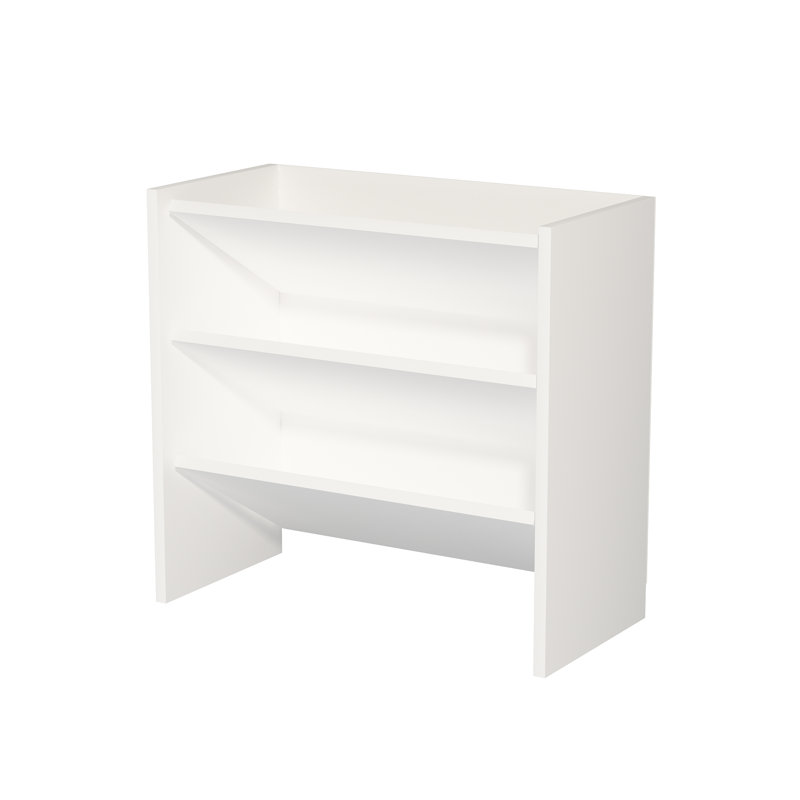 9 Pair Shoe Storage Cabinet, White