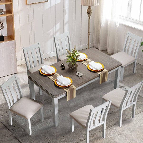 Red Barrel Studio® Padula 7 - Piece Extendable Dining Set | Wayfair