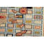 Tapis unique en laine noué à la main beige et orange nouvel âge 3 pi 4 po x 4 pi 8 po Hamond