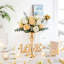 4PCS Vases for Centerpieces, Flower Arrangement Stand, Wedding Centerpieces for Tables, Tall Metal Flower Vase Holders for Wedding, Event, Reception, Birthday, Home Decor