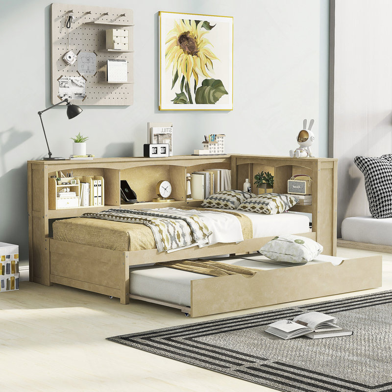 Lit de jour Dietmund, Beige