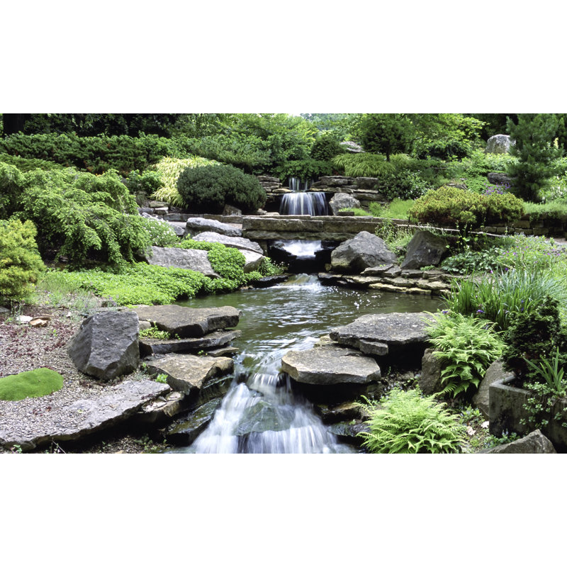 Adhésif décoratif pour fenêtre Waterway, H 60 po x l 100 po x P 0,02 po