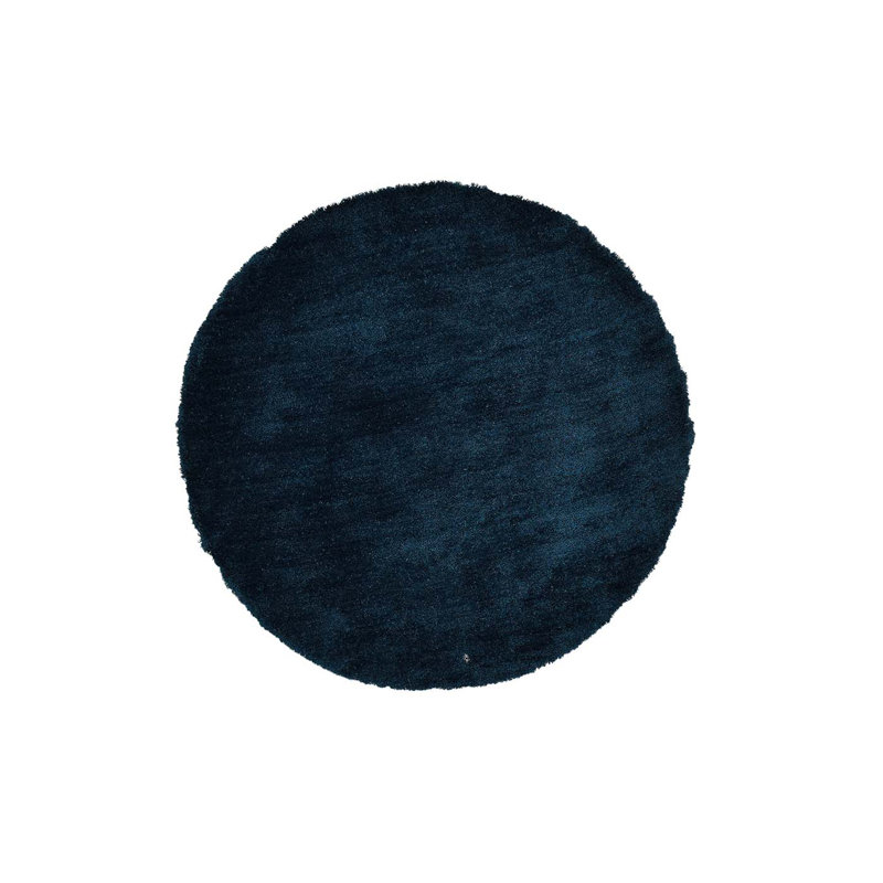 Cozy Solid Colour Hand Woven Area Rug, Round 140cm