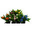 Plastic, Silk Freesia Arrangement in Pot-109341036