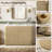 Saffi Ridge 48" Single Bathroom Vanity in Aura Oak with Engineered Marble Top