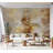 Abstract Wallpaper Wall Mural - Golden Expression-297185524
