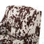 Chaise d'appoint confortable avec dossier capitonné, fauteuil de chambre simple avec pieds en bois et chaises d'appoint modernes pour le salon