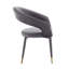 Chaise rembourrée en velours Sina-624624655