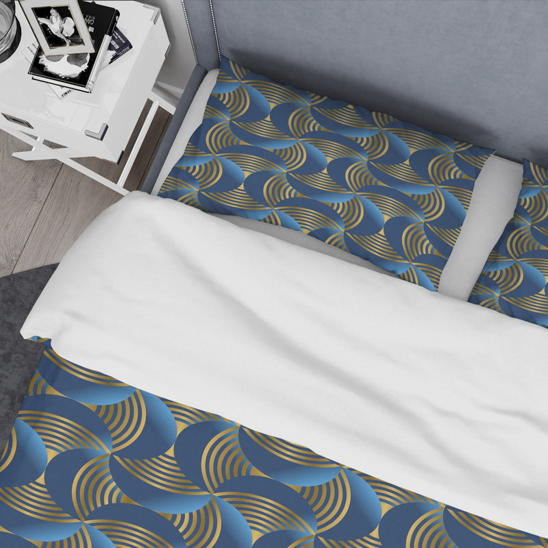 Design Art Modern & Contemporary Twill Abstract Duvet Cover Set