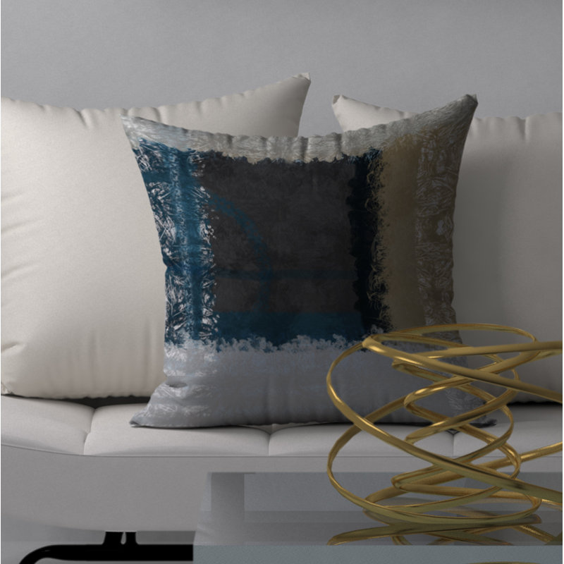Housse de coussin carrée et attrayante, 18 po x 18 po