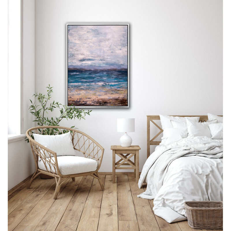 Summer Sky by John Beard - Artist Enhanced Canvas Print, 61.5" H x 41.5" W x 1.75" D, Black Framed Canvas