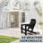 HDPE All-Weather Solid Panel Adirondack Chair-1040666705