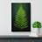 Fern Leaf Tachisme - No Frame Print