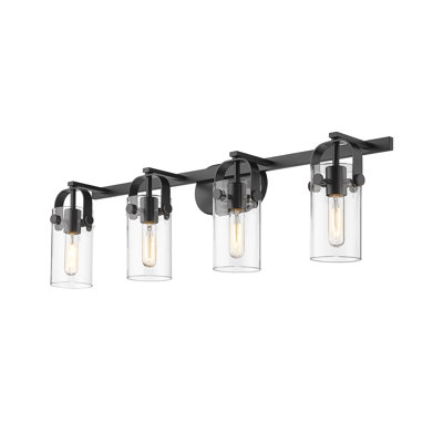 Éclairage pour meuble-lavabo pour salle de bain 4 po 4 lumières 35 po Shauna