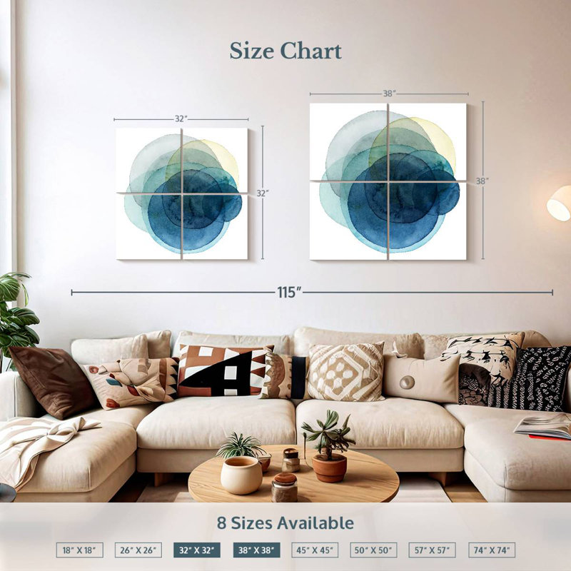 Avery Evolving Planets I, 32" H x 32" W