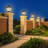 Solar Post Cap Lights With 4 Color Modes, Dimmable, Waterproof, 7.5"l × 7.5"d × 17.3"h