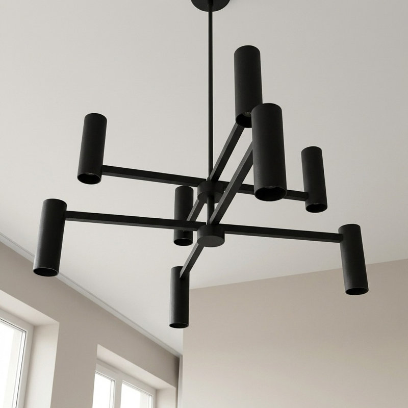 Lustre à huit lumières, Oui, Nuit noire