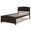 Lit plateforme avec lit gigogne-1281186252