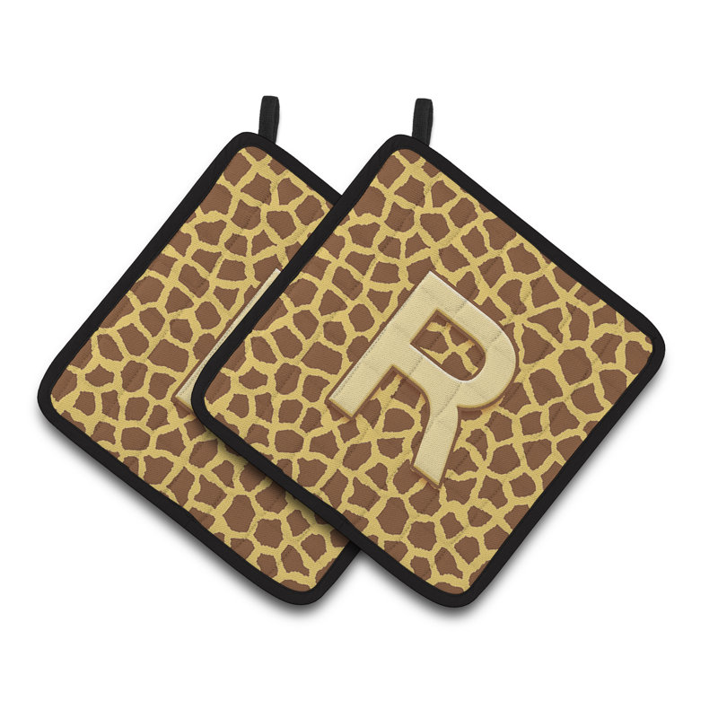 Brown/Yellow manique (ensemble de 2), R