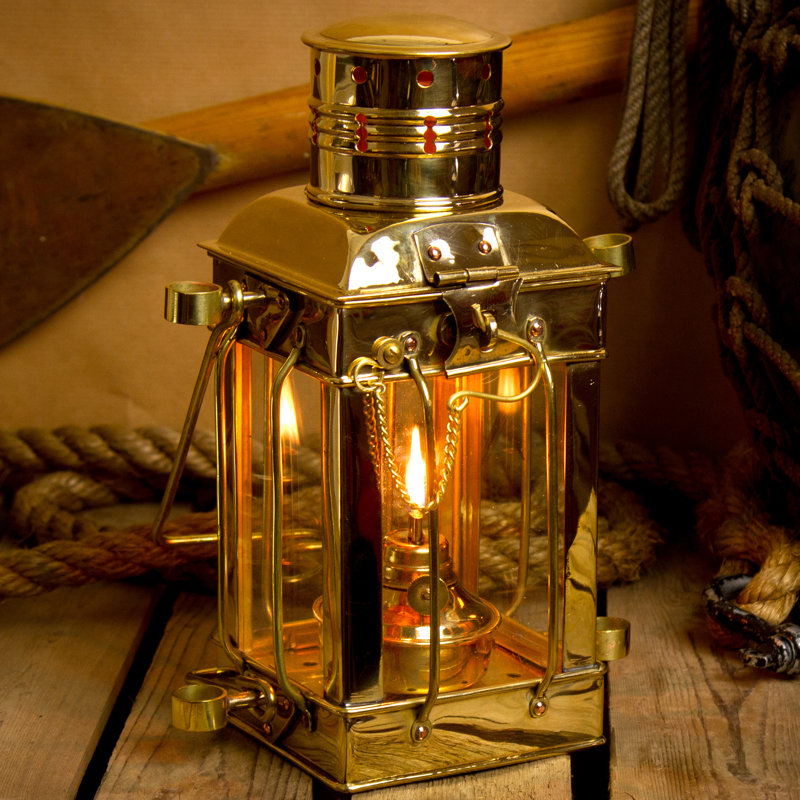 Metal Wall Lantern with Candle Included
