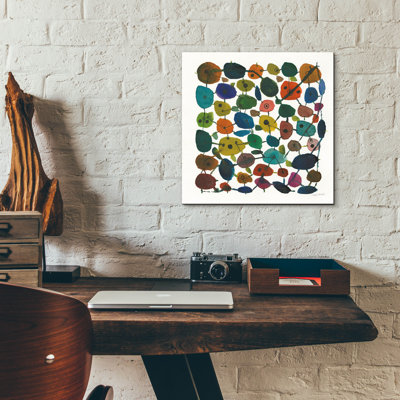 «Mid Century 4» par Cheryl Warrick, art mural en verre acrylique
