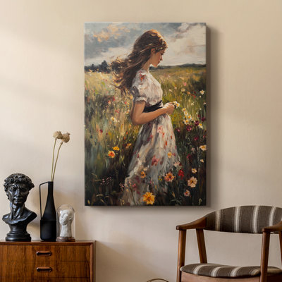 WOMEN Series CCLXVIII - Toile tendue avec châssis Premium - Prêt à être accroché