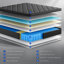 Matelas hybride à ressorts ensachés de 25 cm (10 po) de fermeté moyenne, livré en boîte avec mousse certifiée CertiPUR-US-123119515-123119518