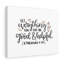 Be Good & Helpful Ephesians 4:29 - Wrapped Canvas Print-1480402881