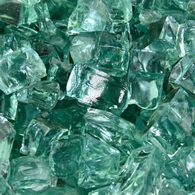Pierres de lave à foyer réfléchissant Original, Vert irlandais, 1/2 po