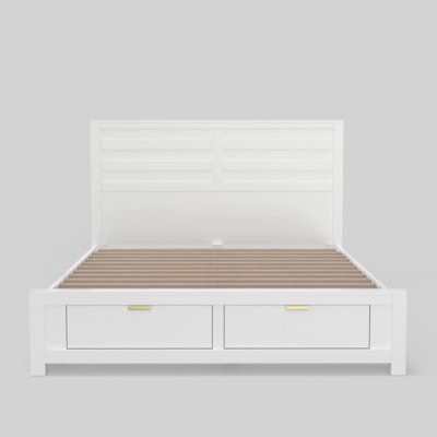 Lit de rangement Milburn Carmel