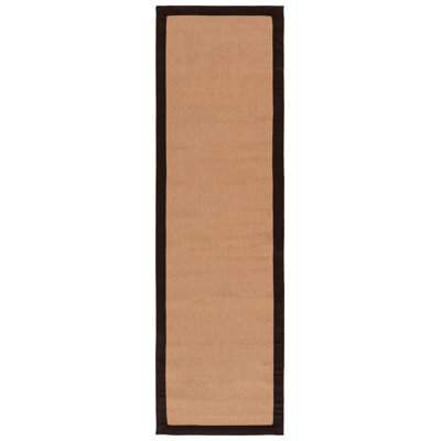 Natural Fiber 194 Flatweave 85% Jute; 10% Latex; 5% Cotton No Pattern Rug