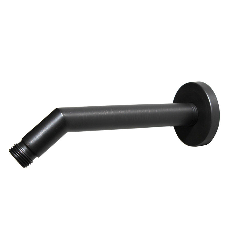 Bras de douche et bride Neo, Bronze huilé