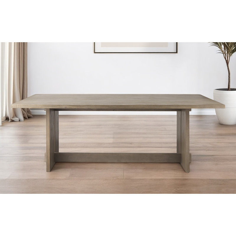 Table de salle à manger 84 "taupe