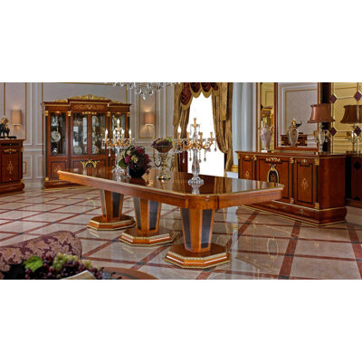 Infinity Oval Solid Wood Dining Table