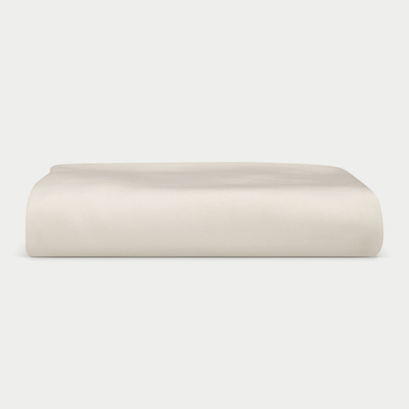 Rayon From Bamboo Fitted Sheet, Cream, Crib Fitted Sheet