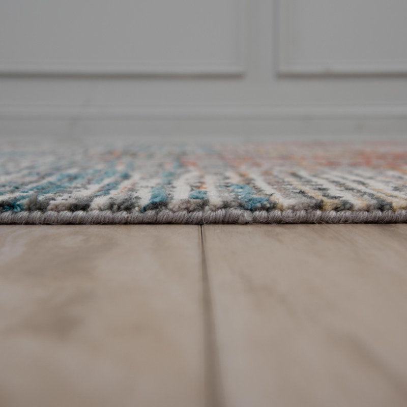 Wool "Hybrid" Power Loomed/Hand Finished Area Rug, Rectangle 10' x 13'